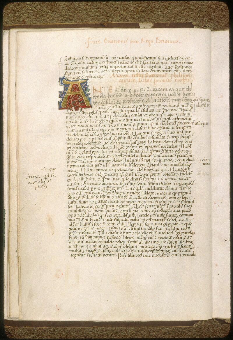 Avignon, Bibl. mun., ms. 1215, f. 012v - vue 1