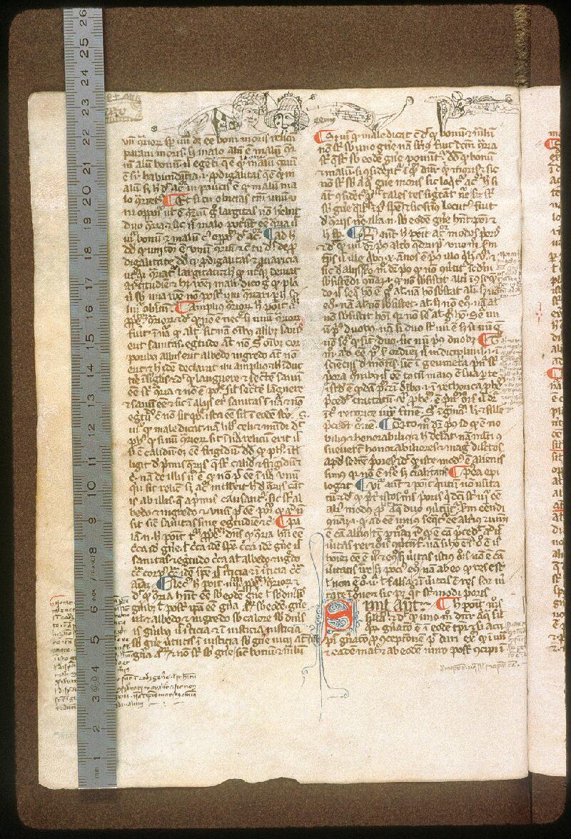 Avignon, Bibl. mun., ms. 1089, f. 023v - vue 1