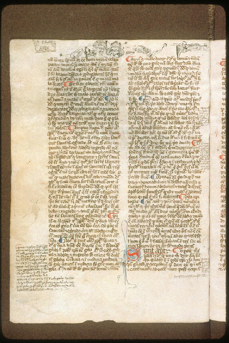 Avignon, Bibl. mun., ms. 1089, f. 023v - vue 2