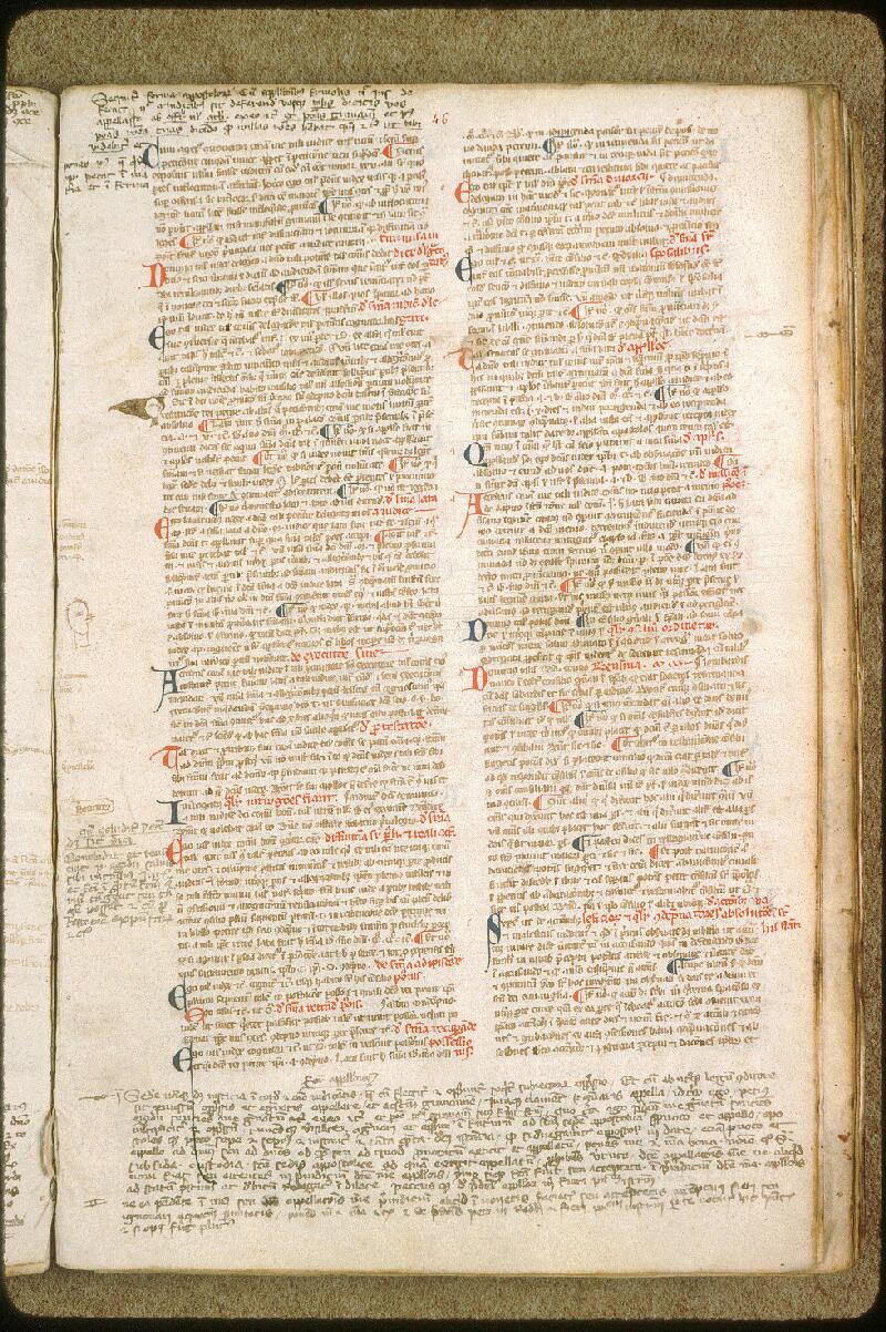 Avignon, Bibl. mun., ms. 0762, f. 046 - vue 1