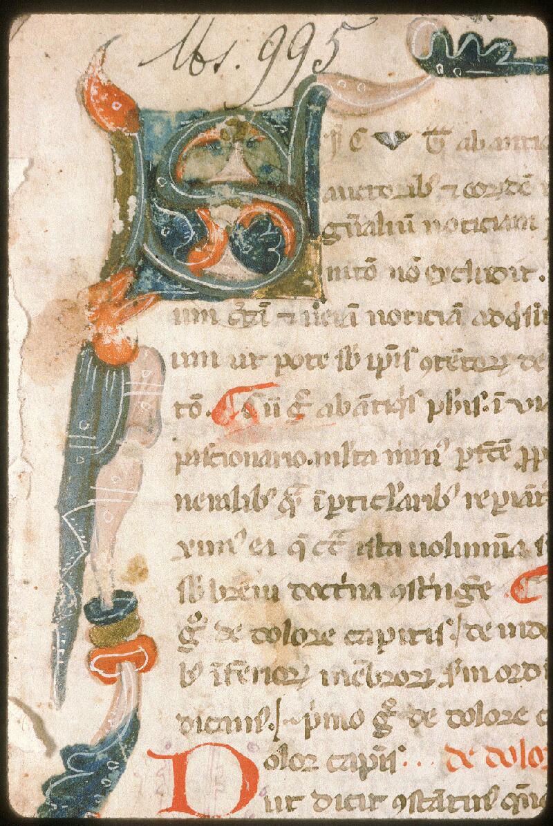 Avignon, Bibl. mun., ms. 0995, f. 001 - vue 3