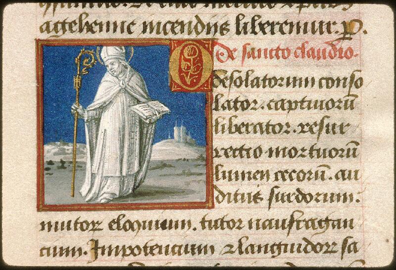 Avignon, Bibl. mun., ms. 2595, f. 107v - vue 2