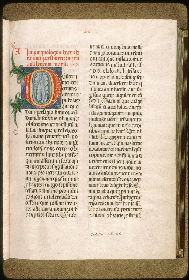 Avignon, Bibl. mun., ms. 6424, f. 002 - vue 1