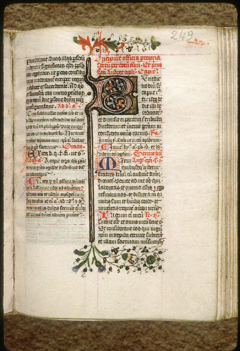 Avignon, Bibl. mun., ms. 6718, f. 249