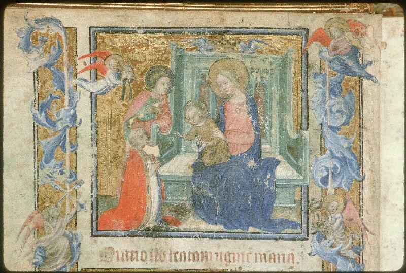 Avignon, Bibl. mun., ms. 6733, f. 001v - vue 3