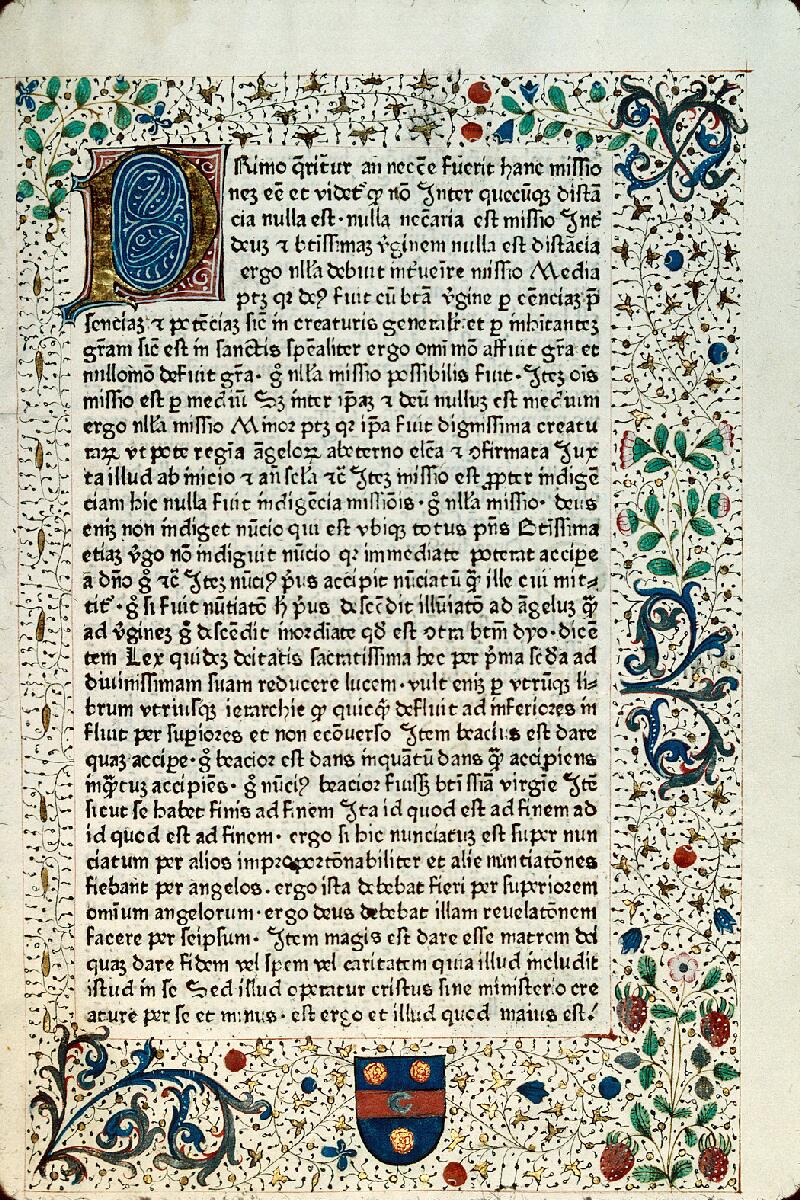Beaune, Bibl. mun., inc. 121, f. 001 - vue 1