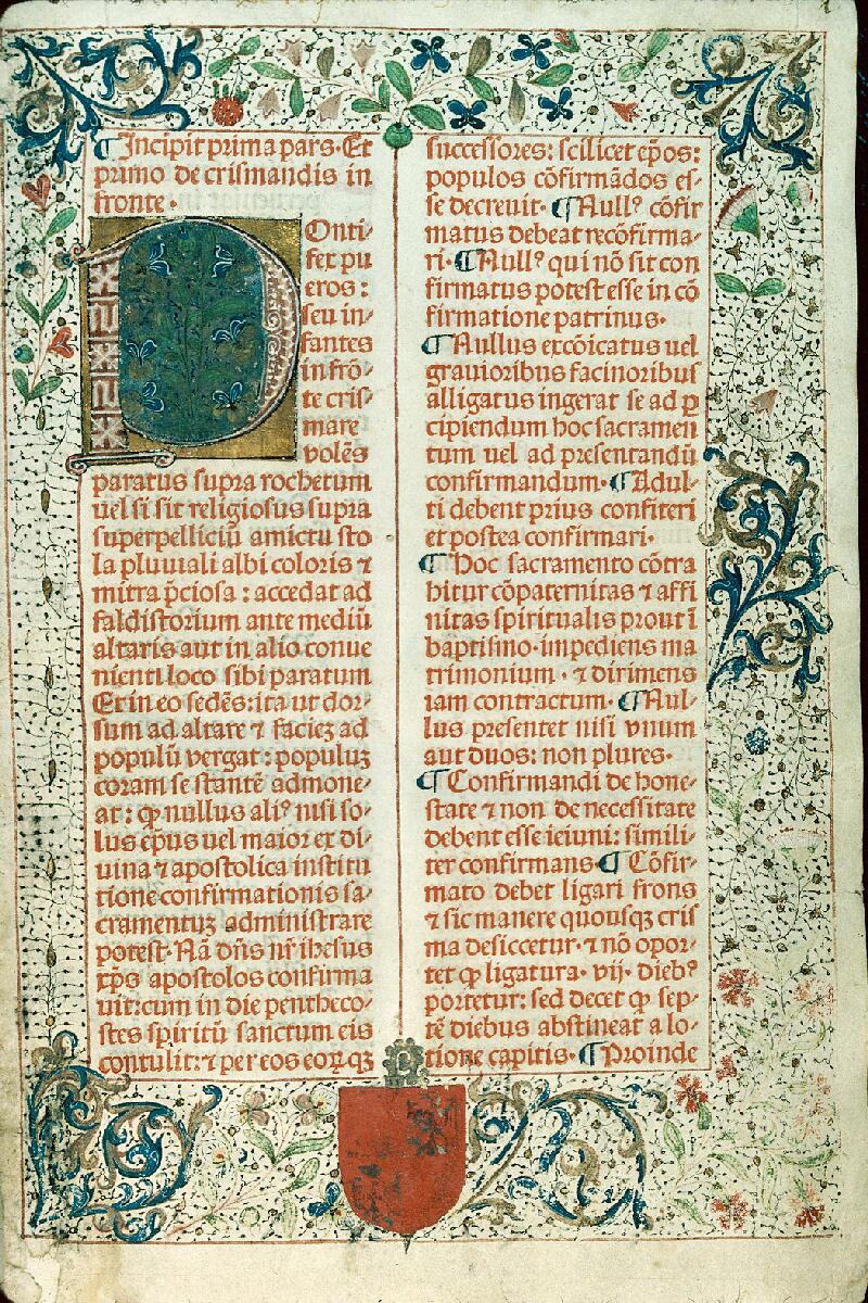 Beaune, Bibl. mun., inc. 122 ter, f. 001