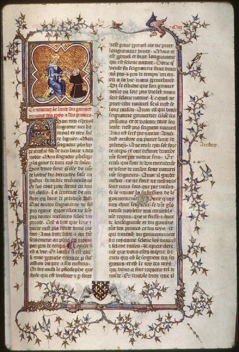 Besançon, Bibl. mun., ms. 0434, f. 103 - vue 1