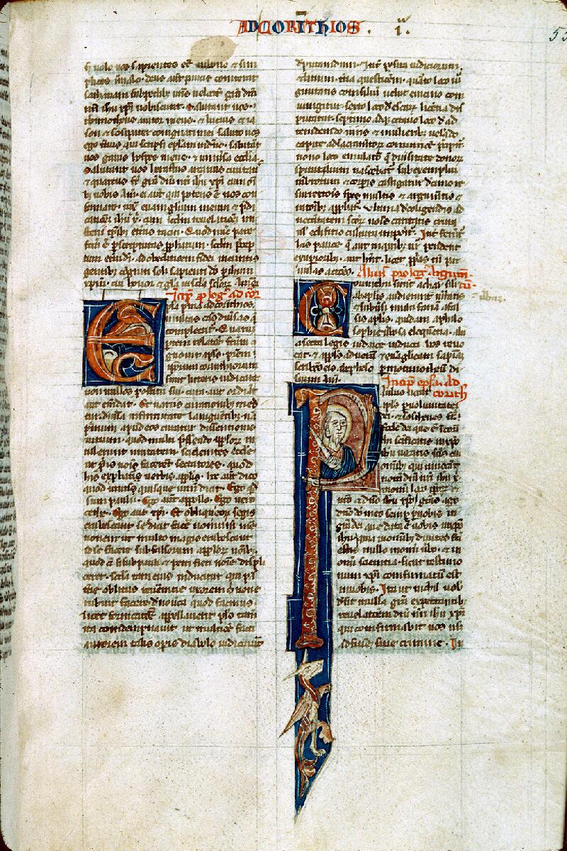 Besançon, Bibl. mun., ms. 0013, f. 055 - vue 1