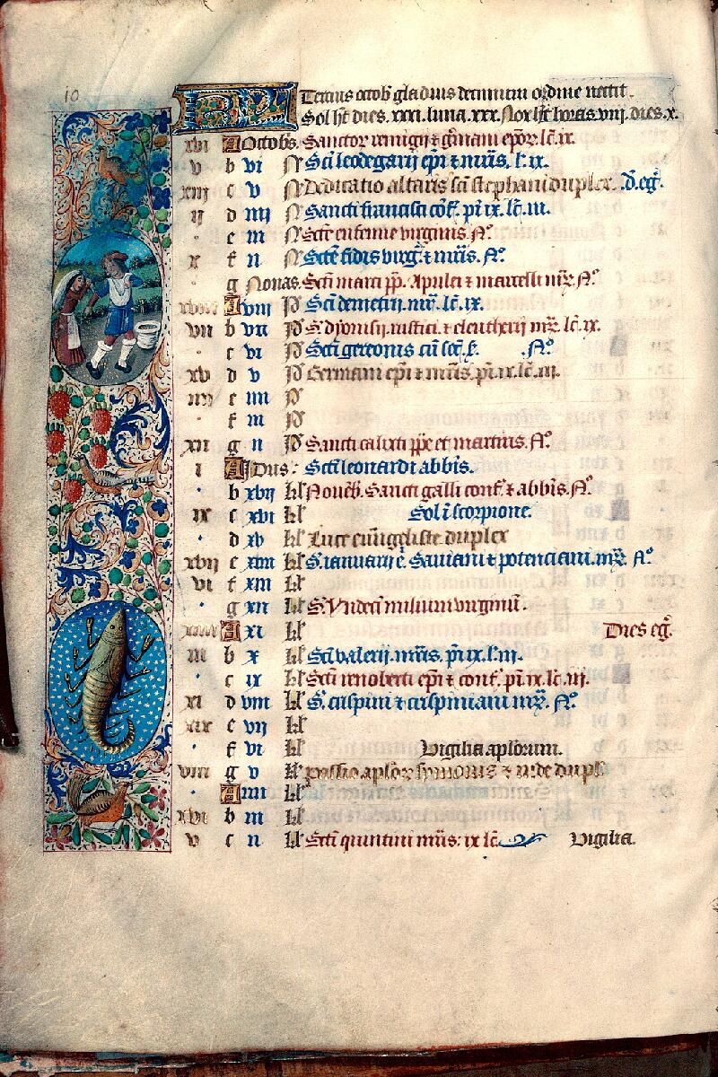 Besançon, Bibl. mun., ms. 0069, p. 010 - vue 1