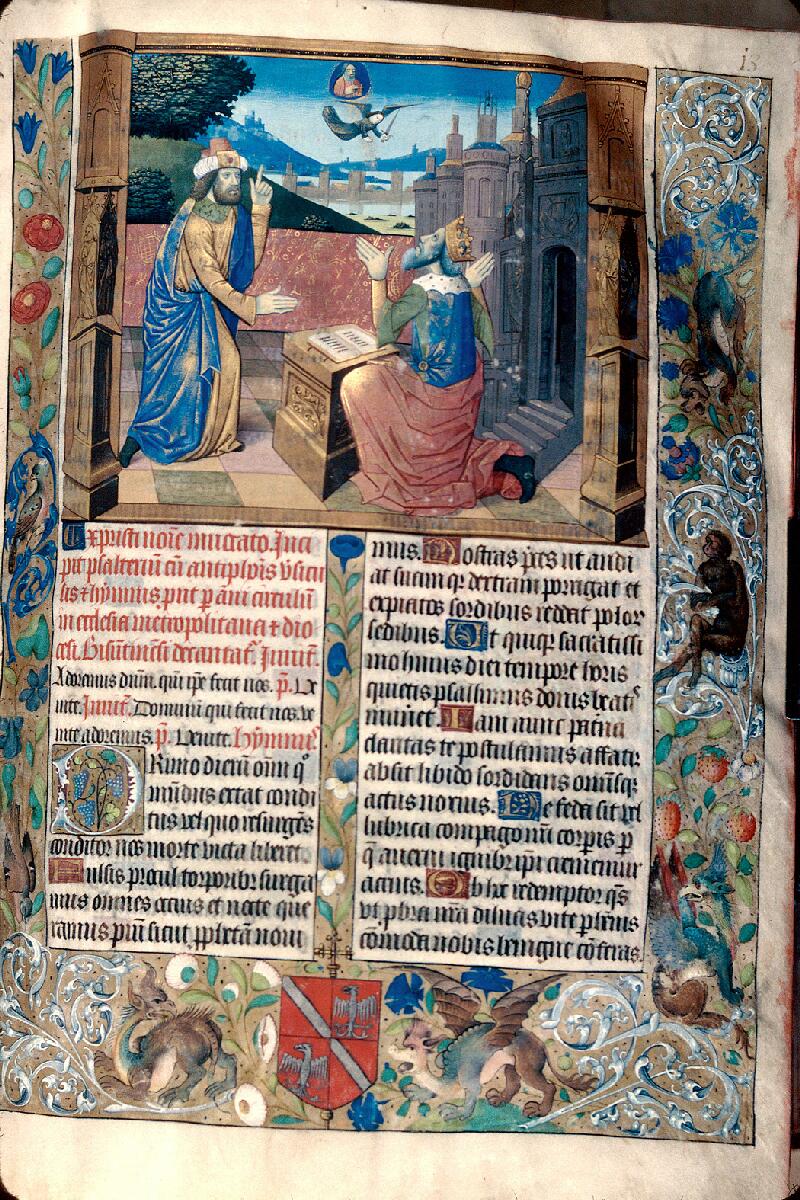 Besançon, Bibl. mun., ms. 0069, p. 013 - vue 1
