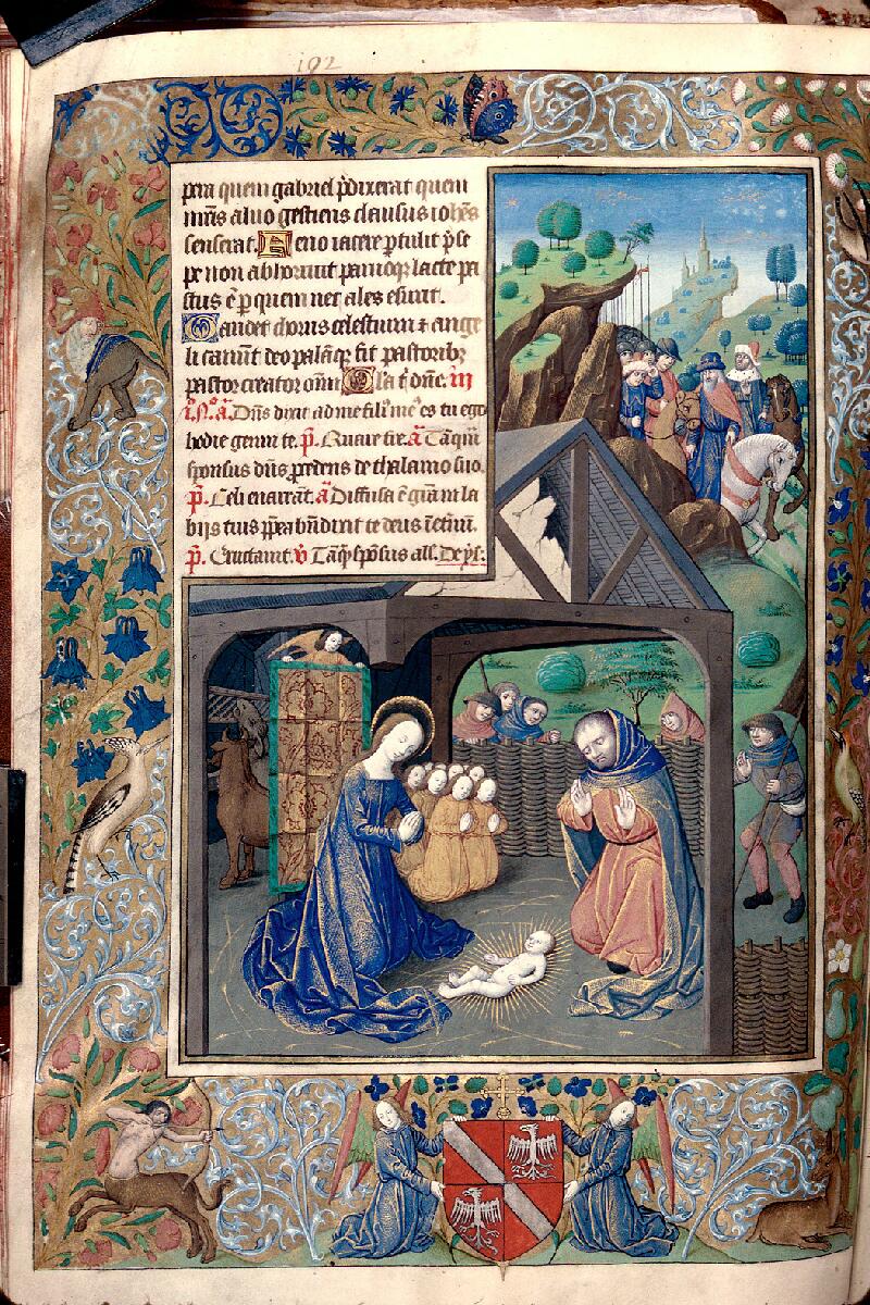 Besançon, Bibl. mun., ms. 0069, p. 192 - vue 1