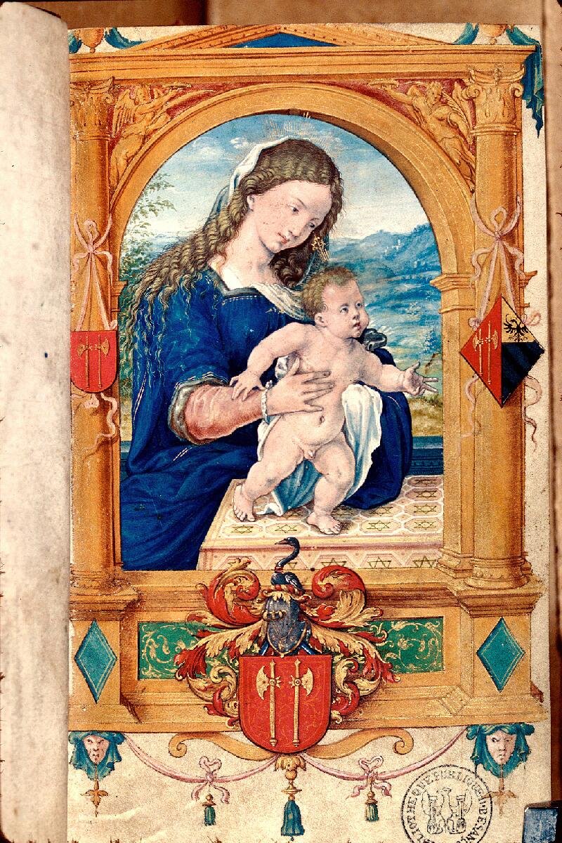 Besançon, Bibl. mun., ms. 0127, f. 001 - vue 1