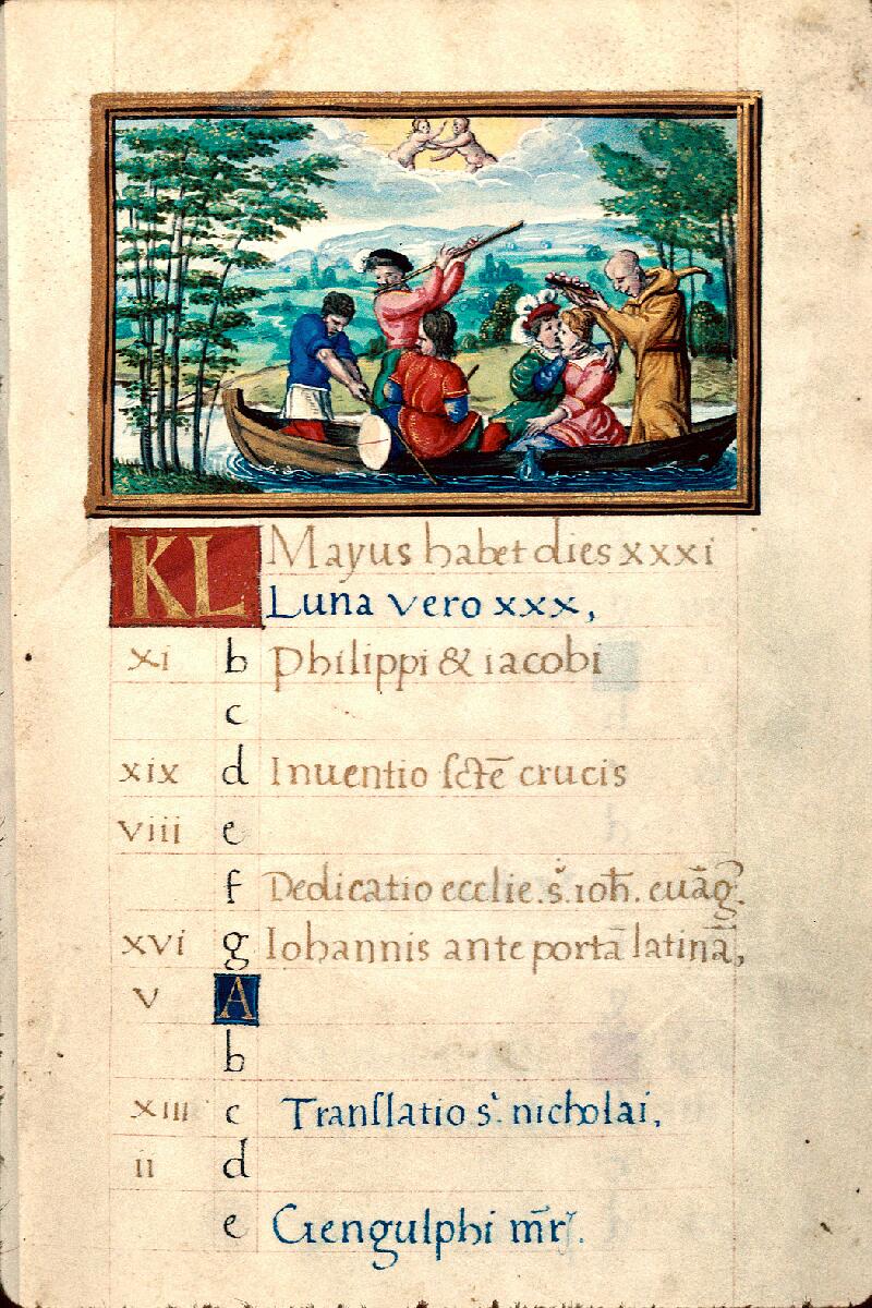 Besançon, Bibl. mun., ms. 0127, f. 006 - vue 1