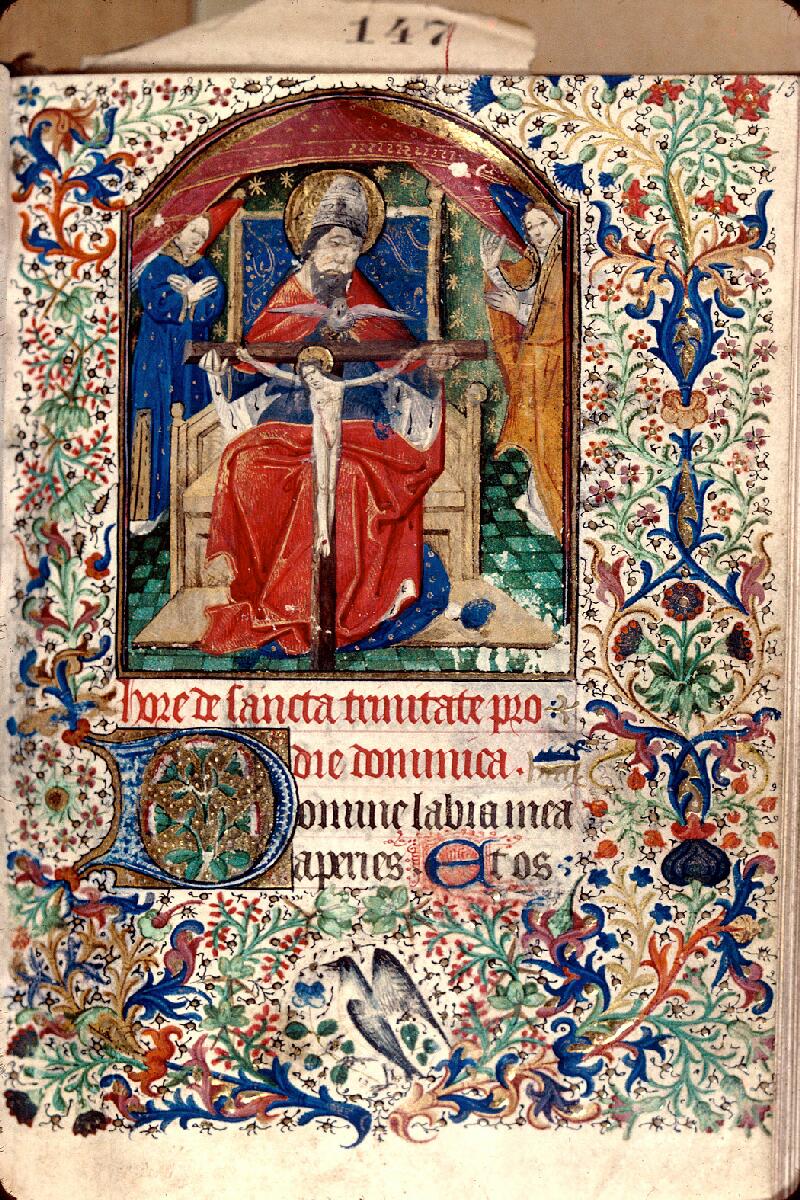 Besançon, Bibl. mun., ms. 0147, f. 015 - vue 1