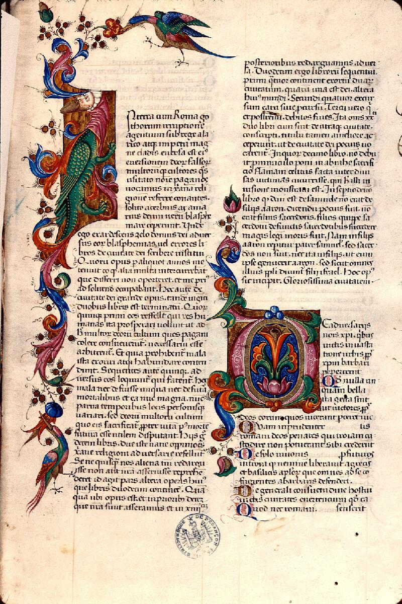 Besançon, Bibl. mun., ms. 0173, f. 001