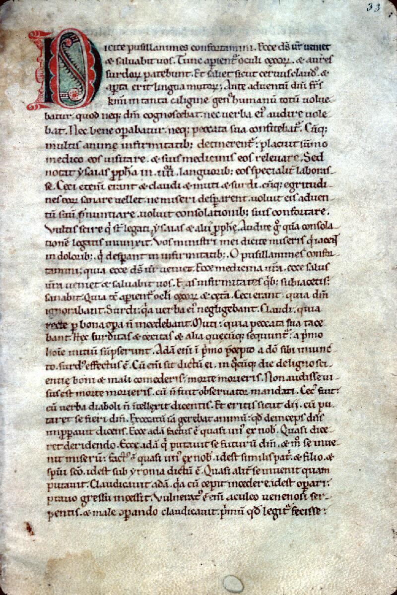 Besançon, Bibl. mun., ms. 0233, f. 033 - vue 1