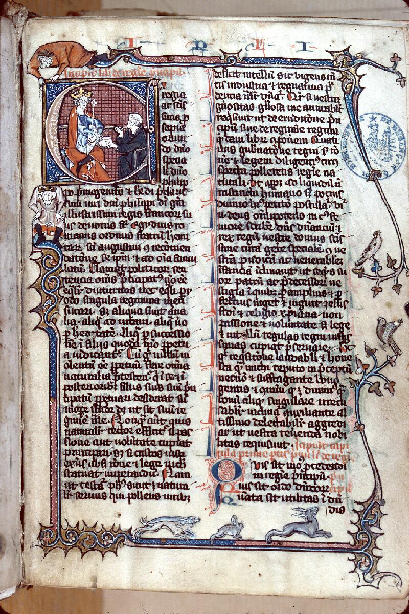 Besançon, Bibl. mun., ms. 0433, f. 001 - vue 1