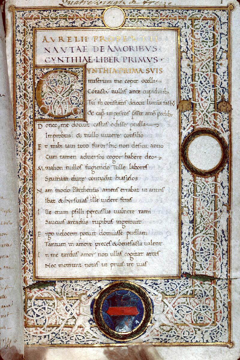 Besançon, Bibl. mun., ms. 0535, f. 001 - vue 1