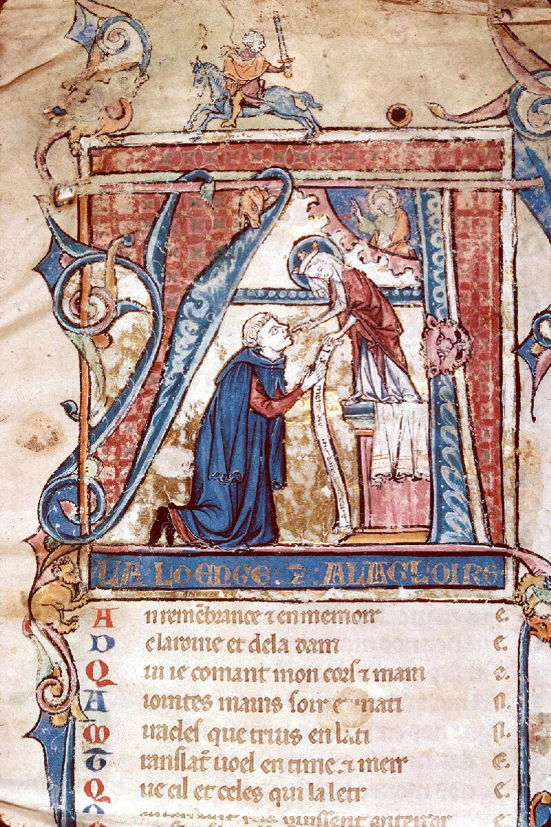 Besançon, Bibl. mun., ms. 0551, f. 001 - vue 1