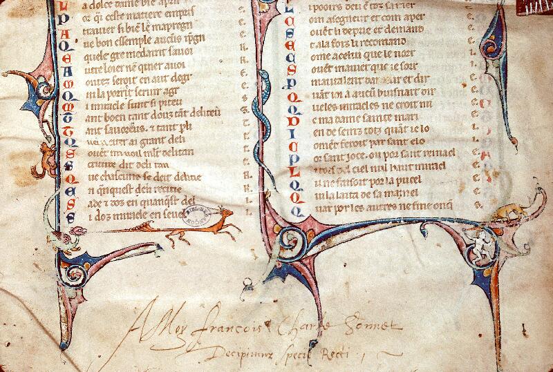 Besançon, Bibl. mun., ms. 0551, f. 001 - vue 2