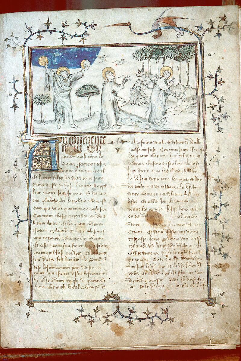 Besançon, Bibl. mun., ms. 0677, f. 001 - vue 1