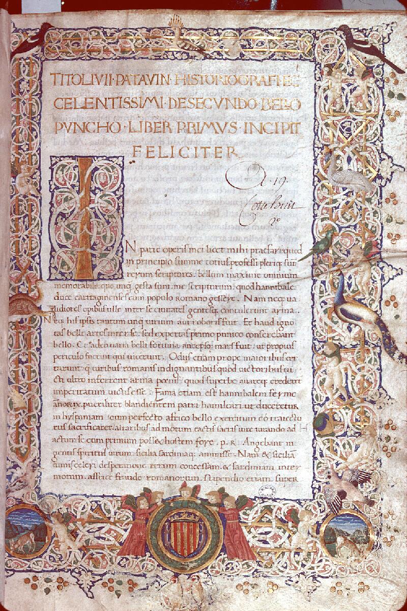 Besançon, Bibl. mun., ms. 0838, f. 001 - vue 1