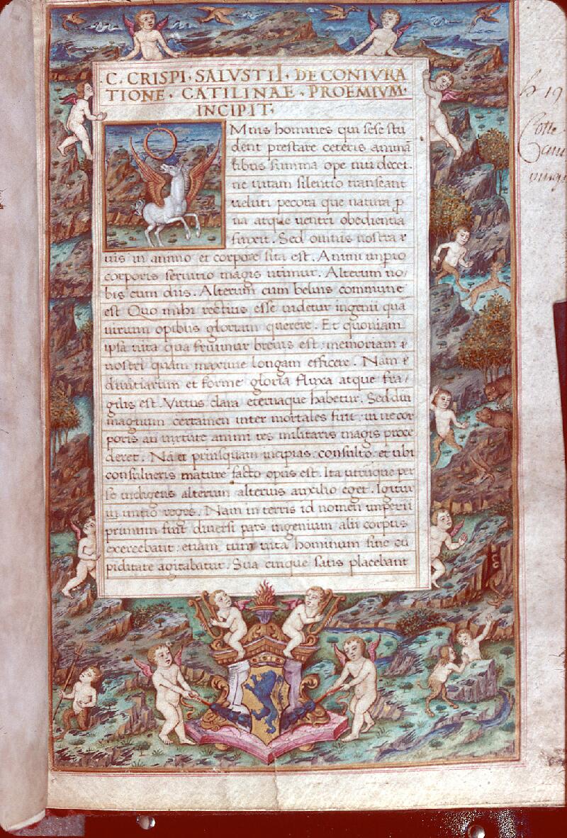 Besançon, Bibl. mun., ms. 0842, f. 001 - vue 1