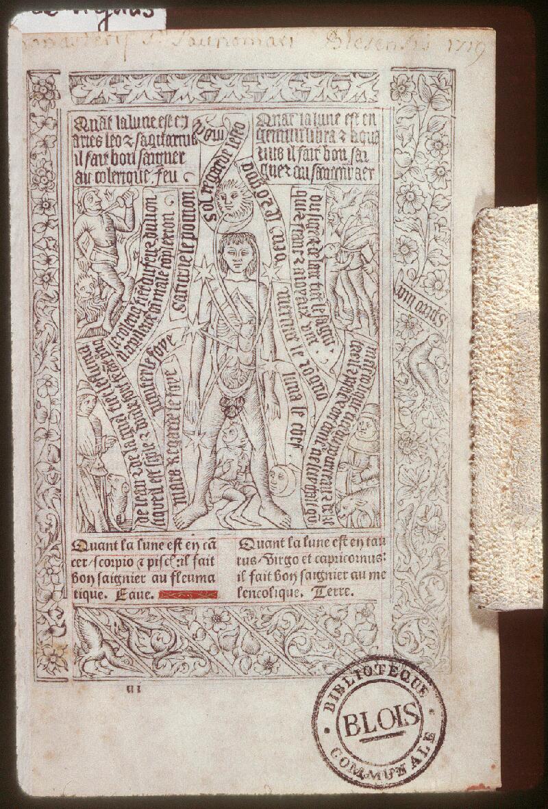 Blois, Bibl. mun., inc. 008, f. a 1