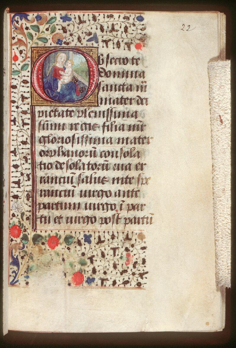 Blois, Bibl. mun., ms. 0005, f. 022 - vue 1