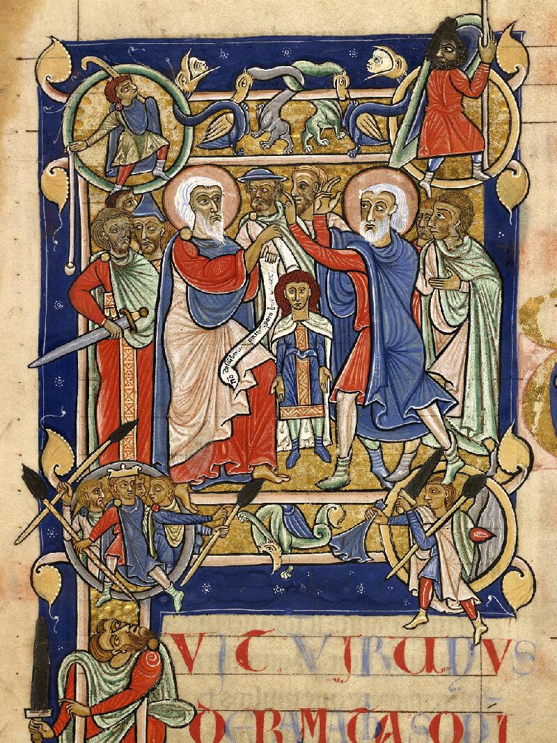 Boulogne-sur-Mer, Bibl. mun, ms. 0002, t. I, f. 022 - vue 3