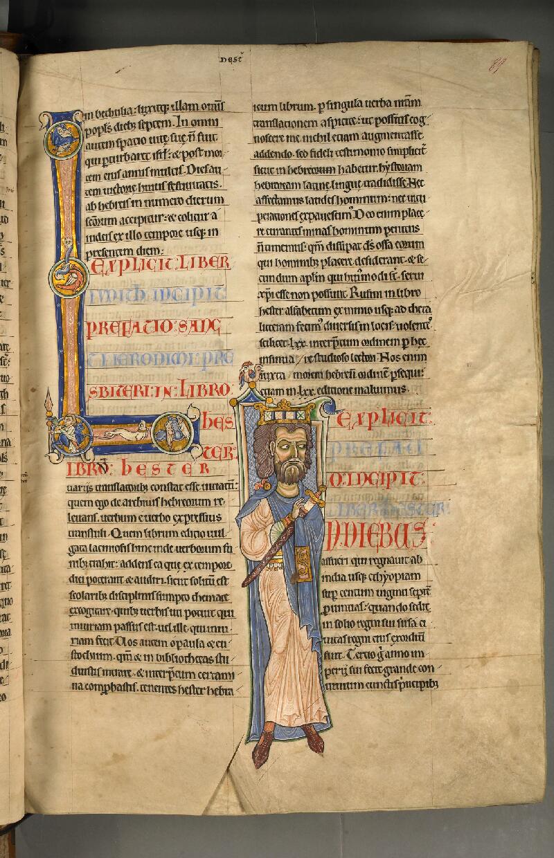 Boulogne-sur-Mer, Bibl. mun, ms. 0002, t. II, f. 089 - vue 1