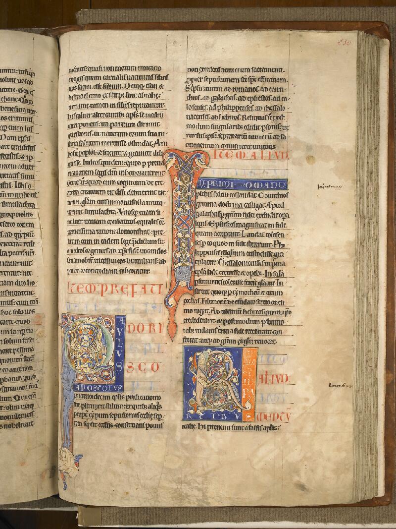 Boulogne-sur-Mer, Bibl. mun, ms. 0002, t. II, f. 230 - vue 1