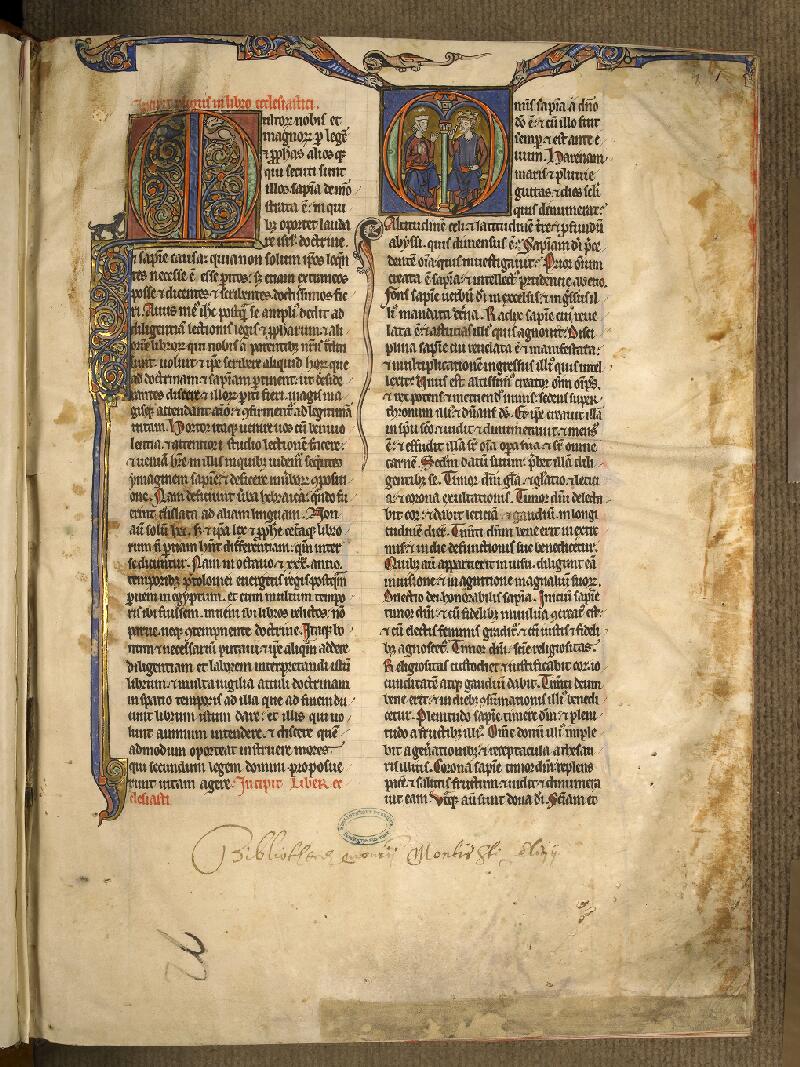 Boulogne-sur-Mer, Bibl. mun, ms. 0004, f. 001 - vue 2