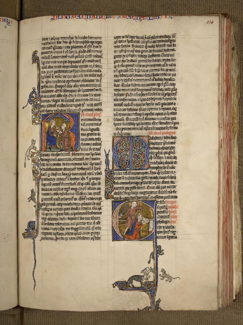Boulogne-sur-Mer, Bibl. mun, ms. 0004, f. 114 - vue 1