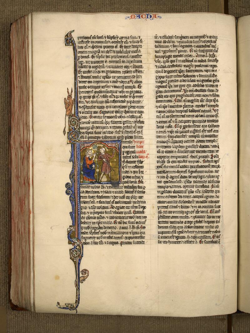 Boulogne-sur-Mer, Bibl. mun, ms. 0004, f. 128v - vue 1