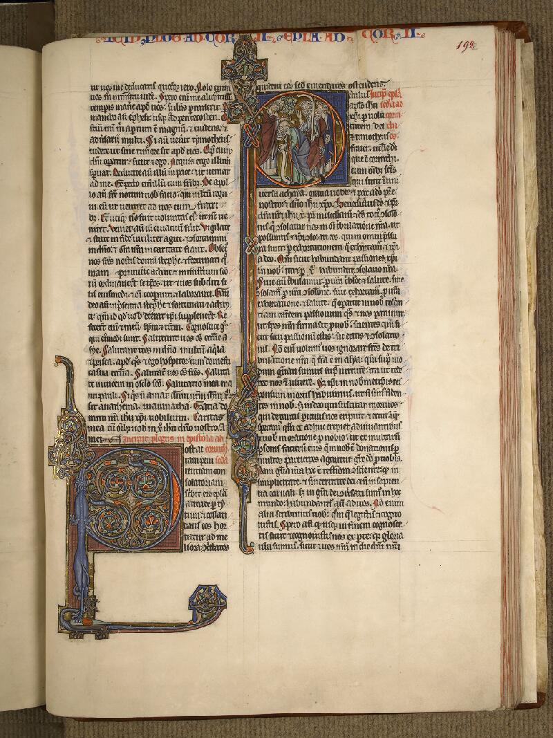 Boulogne-sur-Mer, Bibl. mun, ms. 0004, f. 192 - vue 1