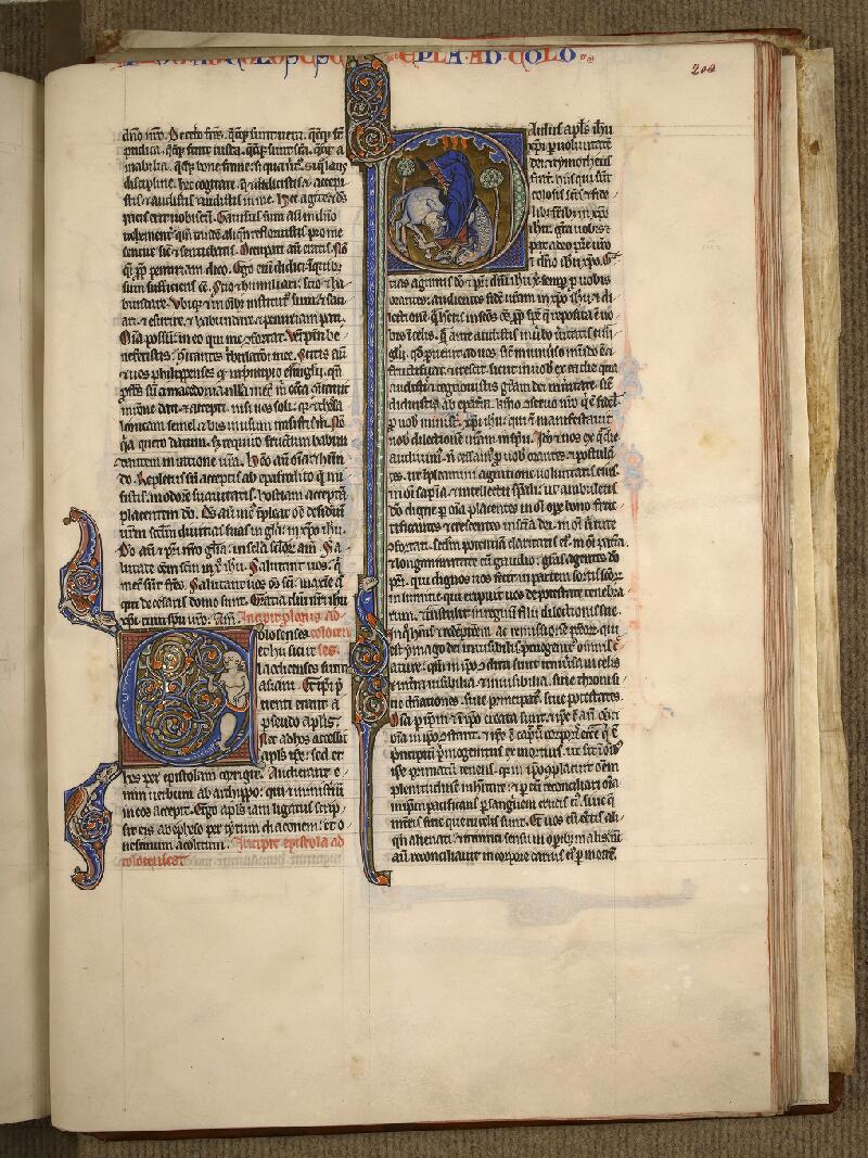 Boulogne-sur-Mer, Bibl. mun, ms. 0004, f. 200 - vue 1