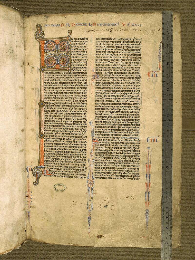 Boulogne-sur-Mer, Bibl. mun, ms. 0005, f. 002 - vue 1