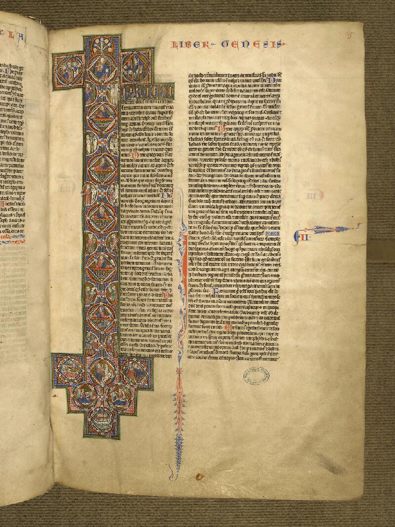 Boulogne-sur-Mer, Bibl. mun, ms. 0005, f. 005 - vue 1
