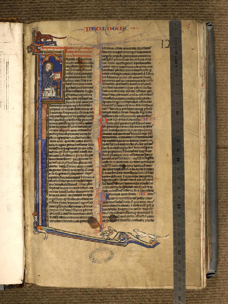 Boulogne-sur-Mer, Bibl. mun, ms. 0006, f. 001 - vue 1