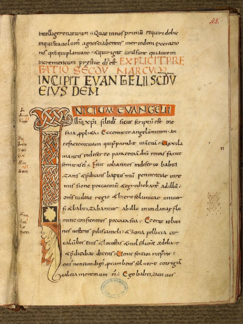Boulogne-sur-Mer, Bibl. mun, ms. 0008, f. 043