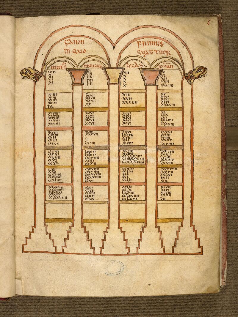 Boulogne-sur-Mer, Bibl. mun, ms. 0010, t. I, f. 005 - vue 1