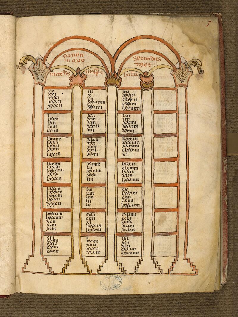 Boulogne-sur-Mer, Bibl. mun, ms. 0010, t. I, f. 007