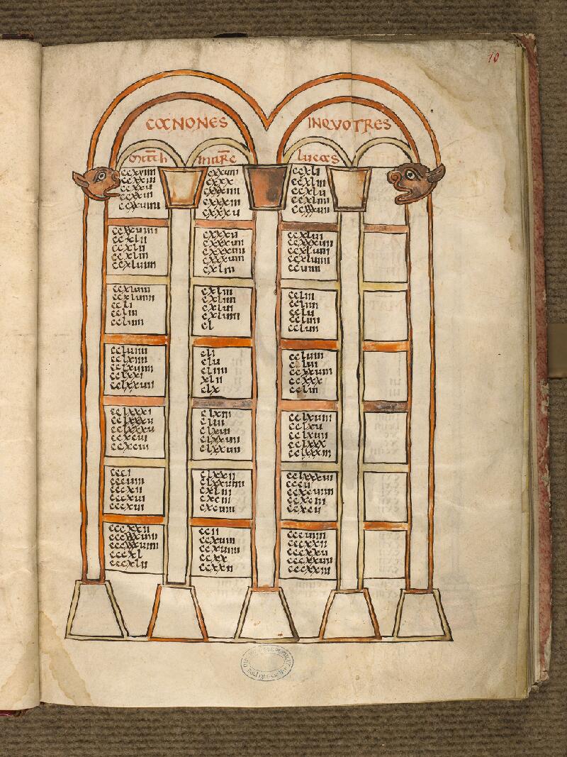 Boulogne-sur-Mer, Bibl. mun, ms. 0010, t. I, f. 010 - vue 1