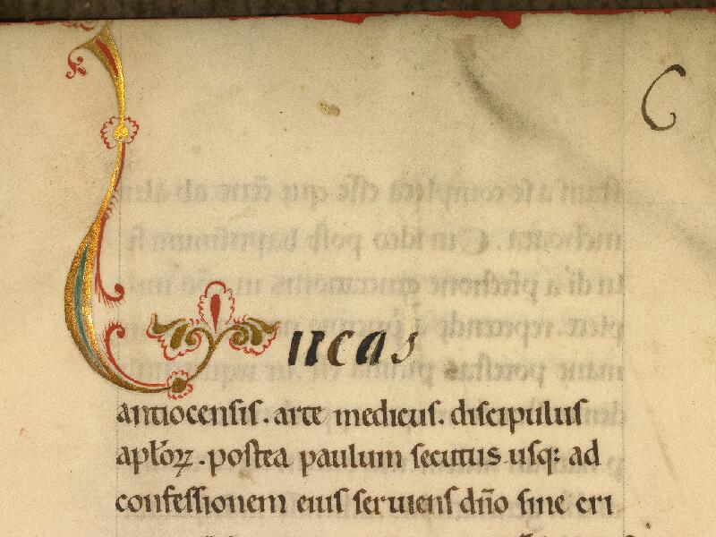 Boulogne-sur-Mer, Bibl. mun, ms. 0014, t. II, f. 001 - vue 3