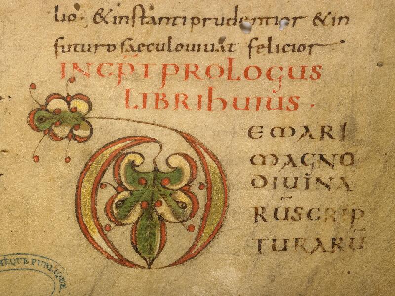 Boulogne-sur-Mer, Bibl. mun, ms. 0025, t. I, f. 003 - vue 4