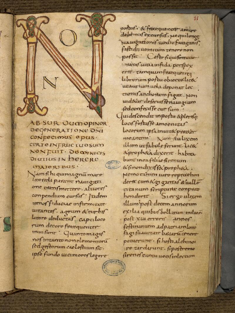 Boulogne-sur-Mer, Bibl. mun, ms. 0035, f. 051