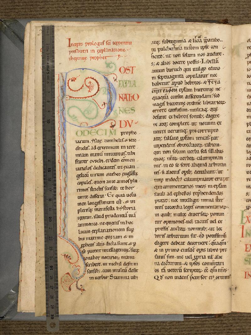 Boulogne-sur-Mer, Bibl. mun, ms. 0039, f. 001v - vue 1