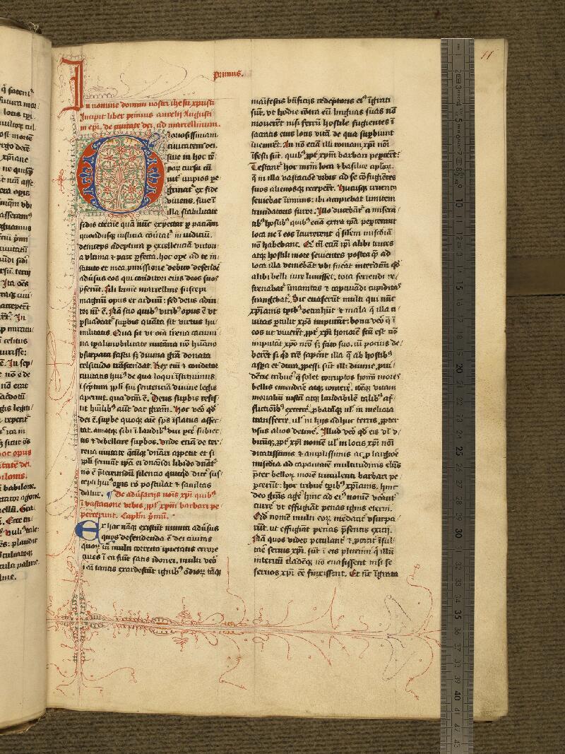 Boulogne-sur-Mer, Bibl. mun, ms. 0054, f. 011 - vue 1